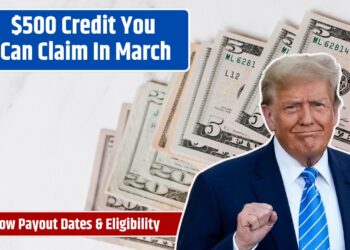 $500 Credit You Can Claim In March