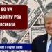 60 VA Disability Pay Increase – Check Amount & Payout Dates