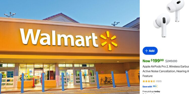 En Walmart puedes encontrar los Apple AirPods Pro 2 ahora con un gran descuento