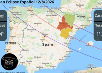 España se prepara para un eclipse solar total en 2026