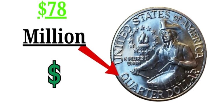 Rare Bicentennial Quarter coins value is $78 Million – Still in Circulation