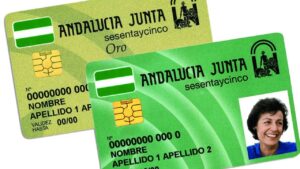 Tarjeta Andalucía Junta 65