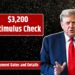 $3,200 Stimulus Update for April 2025